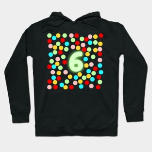 6 Number Hoodie